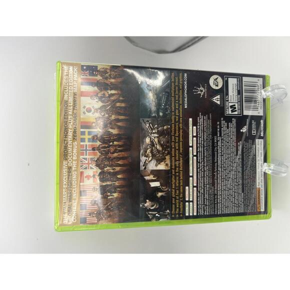 Medal Of Honor War Fighter Project Honor Edition Video Game Xbox 360. New Sealed - Picture 2 of 2